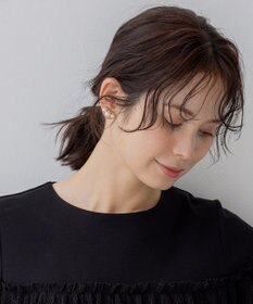 組曲 スリーフェイクパールイヤリング