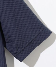 JOSEPH ABBOUD MOUNTAIN 【MADE IN JAPAN/吸水速乾】ダイヤモンドワッフル アウトドア ポロシャツ