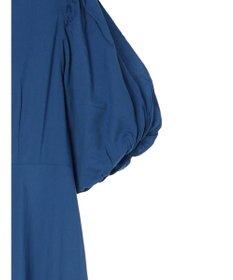 earth music&ecology コットンボイルパフスリーブワンピース