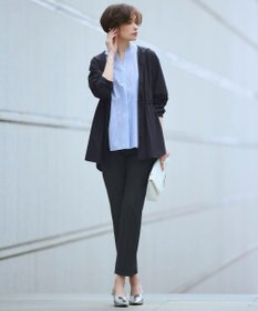 ICB シルフィーローン スキッパータックデザインブラウス