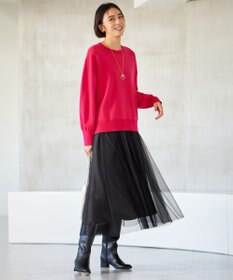 自由区 L 【新色追加生産・WEB限定カラーあり】チュール スカート