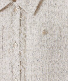 GRACE CONTINENTAL ツイードカバーオールジレ