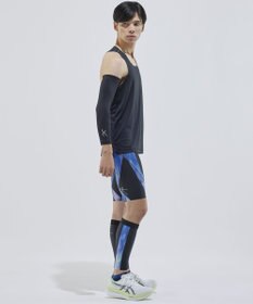 CW-X 【MEN】 CW-X メンズ スポーツタイツ ハーフ(ひざ上丈) 下半身サポート(股関節・腰・おしり・ふともも) マラソン 球技 HZO695 /ワコール