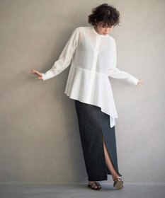 uncrave デニム スカート（uncrave WHITE）