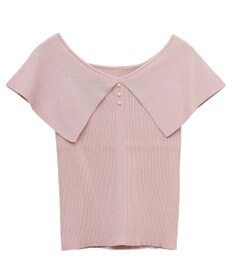 earth music&ecology ビッグカラーノースリニットトップス