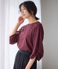 ANY L 【洗濯機可】シルケットスムースタックスリーブプルオーバー