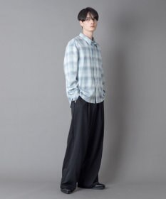 WEGO パターンルーズシャツ（LS）