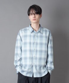 WEGO パターンルーズシャツ（LS）