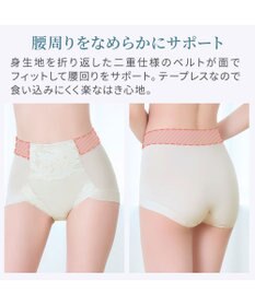 BRADELIS New York 【BRADELIS NewYork peace】ナチュラルフィット綿混ショーツ25 補正 補整下着 吸汗速乾 接触冷感で快適