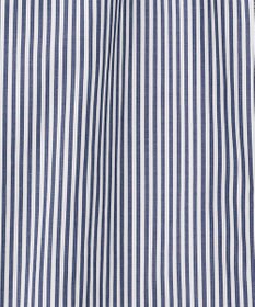 J.PRESS LADIES S 【洗える】 コンパクトコットン ストライプ バンドカラー ブラウス