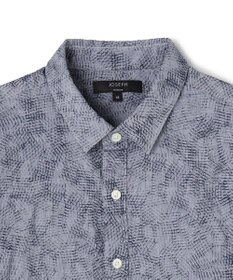 JOSEPH HOMME 【新型】アブストラクトジャガードストレッチ 　レギュラーカラー半袖シャツ