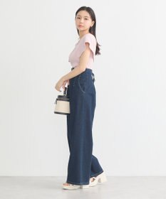 earth music&ecology ビッグカラーノースリニットトップス