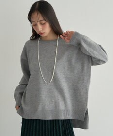 earth music&ecology 【洗濯機洗い可】レンチング(TM)エコヴェロ(TM)(チュニック)