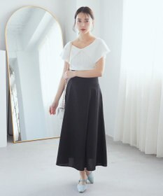 earth music&ecology ビッグカラーノースリニットトップス