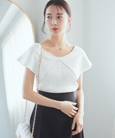 earth music&ecology ビッグカラーノースリニットトップス