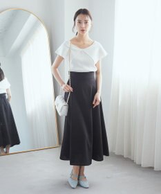 earth music&ecology ビッグカラーノースリニットトップス