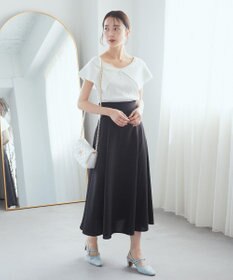 earth music&ecology ビッグカラーノースリニットトップス