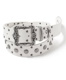 WEGO Mクロスモチーフスタッズベルト