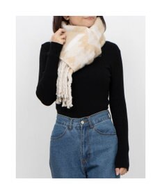 UNBILLION カシュネ cache nez / リサイクルポリオルテガ柄ジャカードストール