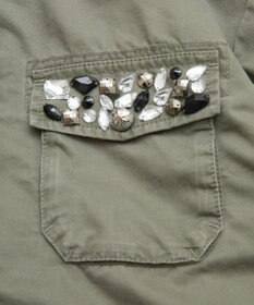 YECCA VECCA 【archive】ビジューミリタリージャケット