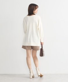 earth music&ecology レーヨンルーズＶネックカーディガン