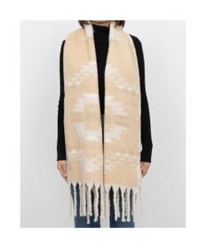 UNBILLION カシュネ cache nez / リサイクルポリオルテガ柄ジャカードストール