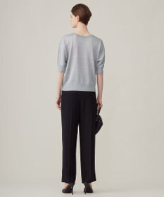 ICB L 【洗える】レーヨンブレンド ドルマンスリーブニット