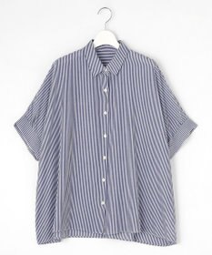 自由区 S 【接触冷感・UVケア・抗菌防臭・洗える】リヨセルポプリン ブラウス