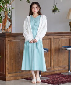 Feroux 【接触冷感・UVカット・吸水速乾】ラッシュガードフリル パーカー