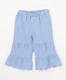 組曲 KIDS 【110-140㎝】ティアードデニムパンツ