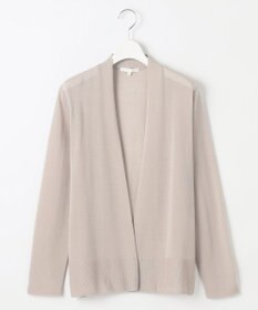 自由区 【接触冷感・UVケア・洗える】ファンクショナル カーディガン