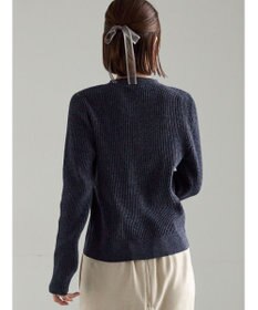 Te chichi モールリブカーディガン