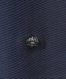 JOSEPH ABBOUD MOUNTAIN 【MADE IN JAPAN/吸水速乾】ダイヤモンドワッフル アウトドア ポロシャツ