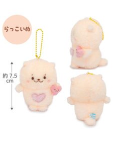 Mother garden しろたん ハートフレンズキーホルダー 3個セット