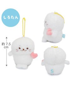 Mother garden しろたん ハートフレンズキーホルダー 3個セット