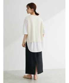 Green Parks ＳＥＴ２点　メッシュベスト＋半袖カットチュニック