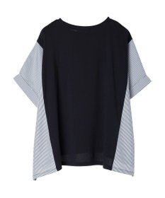 Green Parks 異素材脇切り替えドッキングプルオーバー