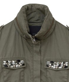 YECCA VECCA 【archive】ビジューミリタリージャケット