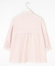 J.PRESS LADIES L 【洗える】ウォッシャブルキュプラツイル シャツ