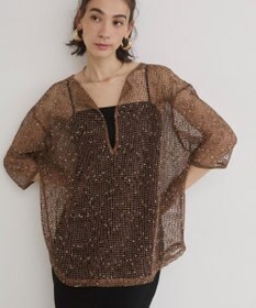 WEGO 【ANGIE VINTAGE】メッシュスキッパープルオーバー
