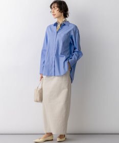 23区 L 【先行予約】スラブツイルストレッチ Iライン スカート