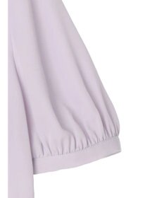 earth music&ecology ２ｗａｙスタンドフリル半袖ブラウス