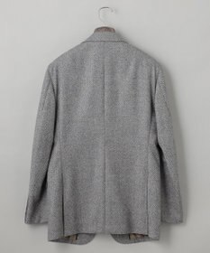 GOTAIRIKU 【DELFINO】ナポリジオメトリックツイード ジャケット_グレー