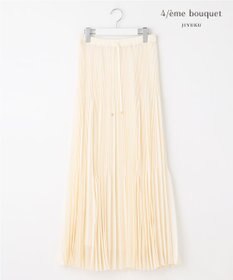 自由区 【カトリエムブーケ】Plis aleatoires シアープリーツスカート