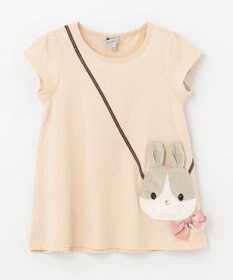 ANY KIDS アニマルポシェットTシャツ