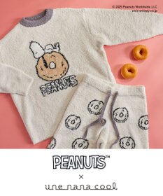 une nana cool 【スヌーピー】PEANUTS × une nana cool プルオーバー＆ロングパンツセット SNOOPY