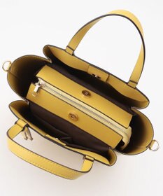 LA BAGAGERIE 【MONICA】ボウタイリボンハンドバッグ