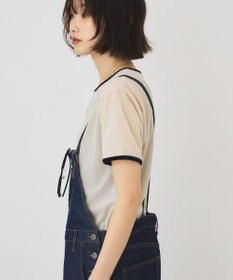 AMERICAN HOLIC シアーベロア配色プルオーバー