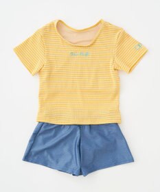 OP／FILA 【Ocean Pacific】ニットボーダーTシャツ風水着