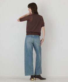 GRACE CONTINENTAL ハーフスリーブニットカーディガン
